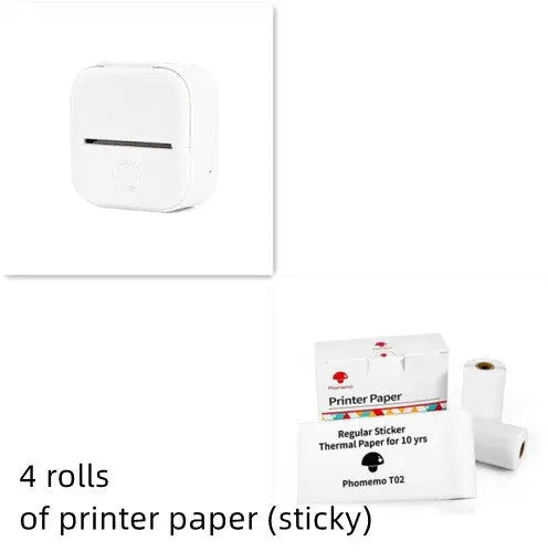 Printer Bluetooth Mini Label Electronic Worldwide