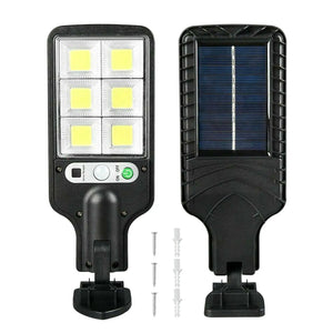 LED Solar Motion Sensor Light Bright Garden Outdoor Street Wall Electronic Worldwide