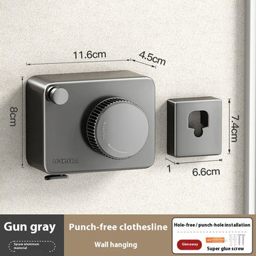 Gun Gray Retractable 420cm