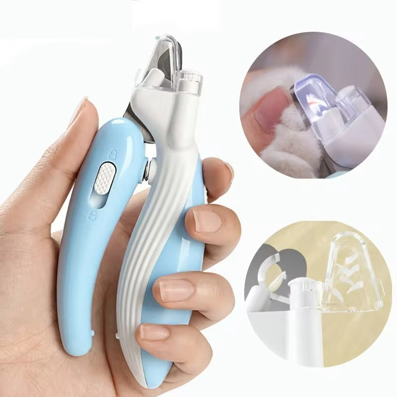 Pet Nail Clippers Dog Cat Nail Clippers LED Electric