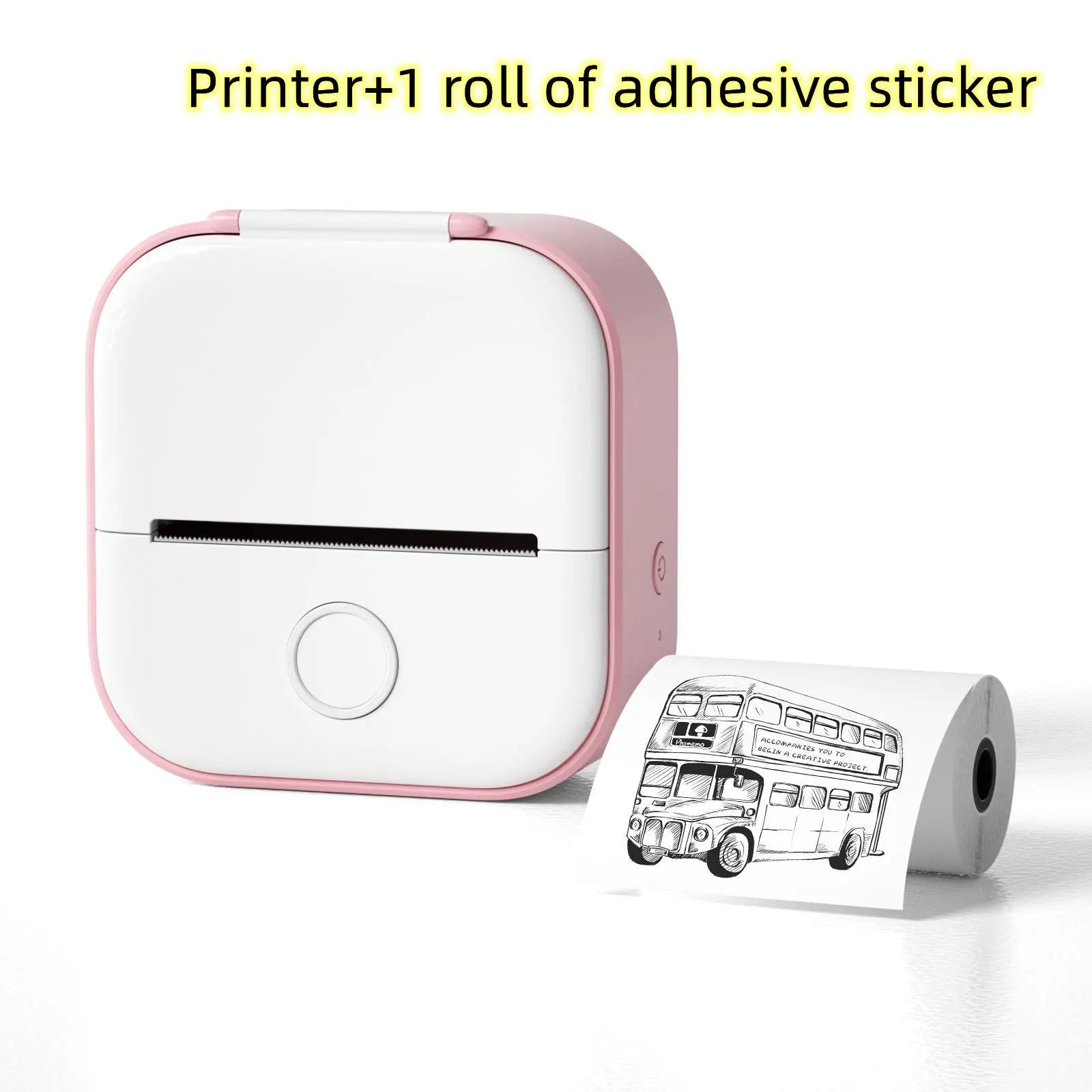 Printer Bluetooth Mini Label Electronic Worldwide