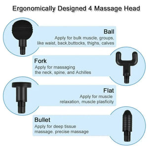 Massage Gun Percussion Muscle Vibrating Relaxing Electronic Worldwide