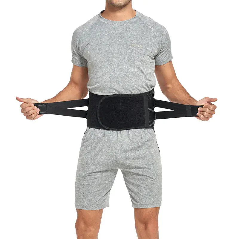 Adjustable Lower Back Brace Lumbar Support Electronic Worldwide