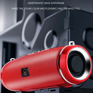 Bluetooth 5.1 Speaker Wireless Waterproof Outdoor Stereo LOUD Bass USB/TF Strap Electronic Worldwide