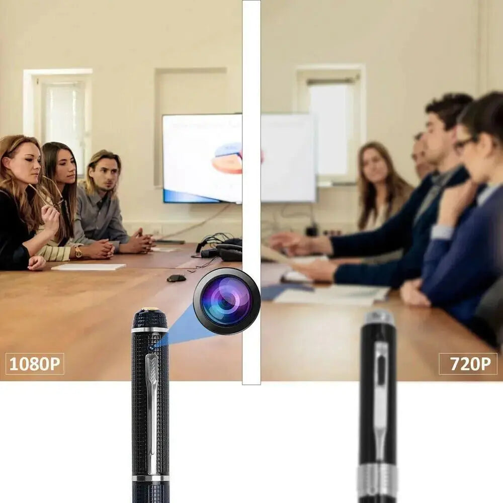 Hidden Cam Pocket Pen Camera 1080P HD Electronic Worldwide