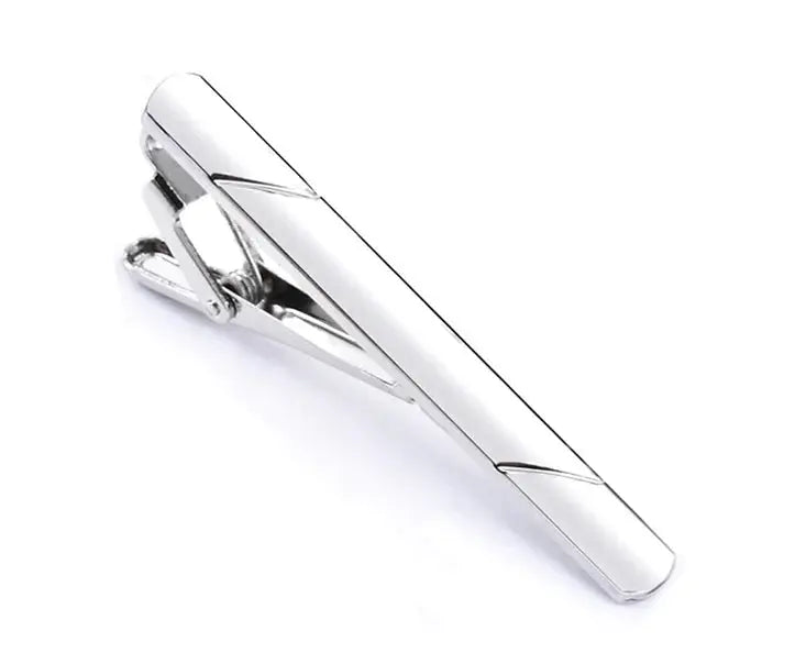 4PCS Mens Stainless Steel Tie Clip Electronic Worldwide