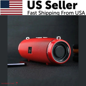 Bluetooth 5.1 Speaker Wireless Waterproof Outdoor Stereo LOUD Bass USB/TF Strap Electronic Worldwide